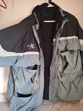 Men's Winter Jacket in Black and Gray by Icearmor.